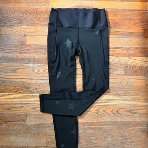Gap athletic high waist star leggings